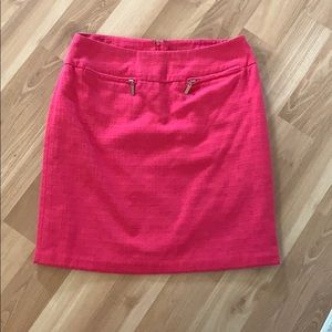 Vibrant pink skirt